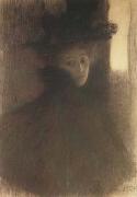 Lady with cape and Hat (mk20)
